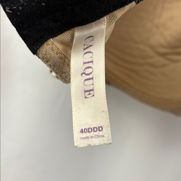 Lane Bryant Cacique 40DDD Leopard Plunge bra - Picture 6 of 6